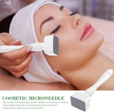Adjustable 140 Pins Derma Roller Stamp Micro Needle Anti Wrinkle Skin Therapy ORIGINAL TITANIUM NEEDLE Original Product