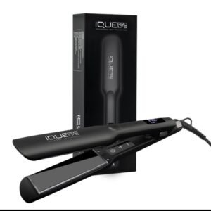 iQUE 1.25” Nano Titanium Hair Straightener & Curler 2-in-1 – Fast Heat-Up Flat Iron