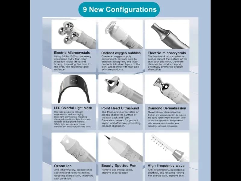 High Quality 17 in 1 HydroFace Skin Care* New Machine 2026* - Image 6