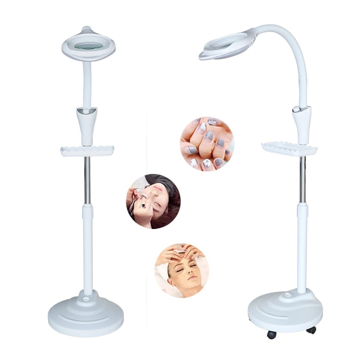 16X Diopter LED Magnifying Floor Stand Lamp Magnifier Facial Light For SPA Salon  10500/-
